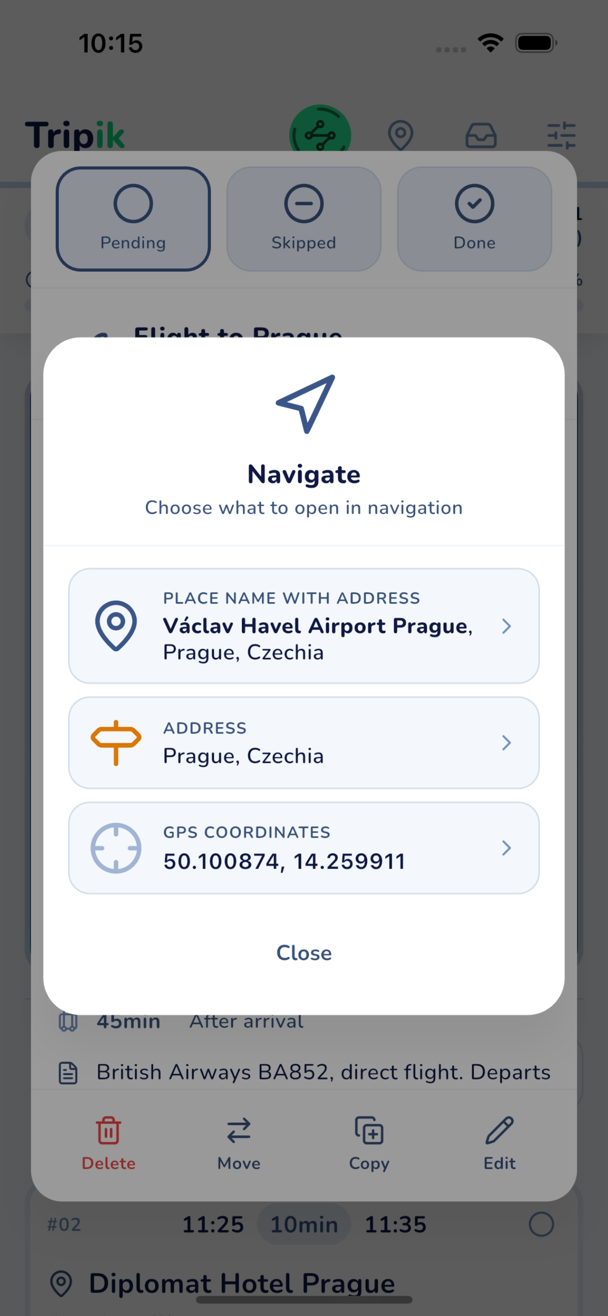 Tripik – Travel Planner screenshot 3