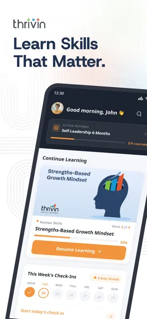 GetThrivin screenshot 1