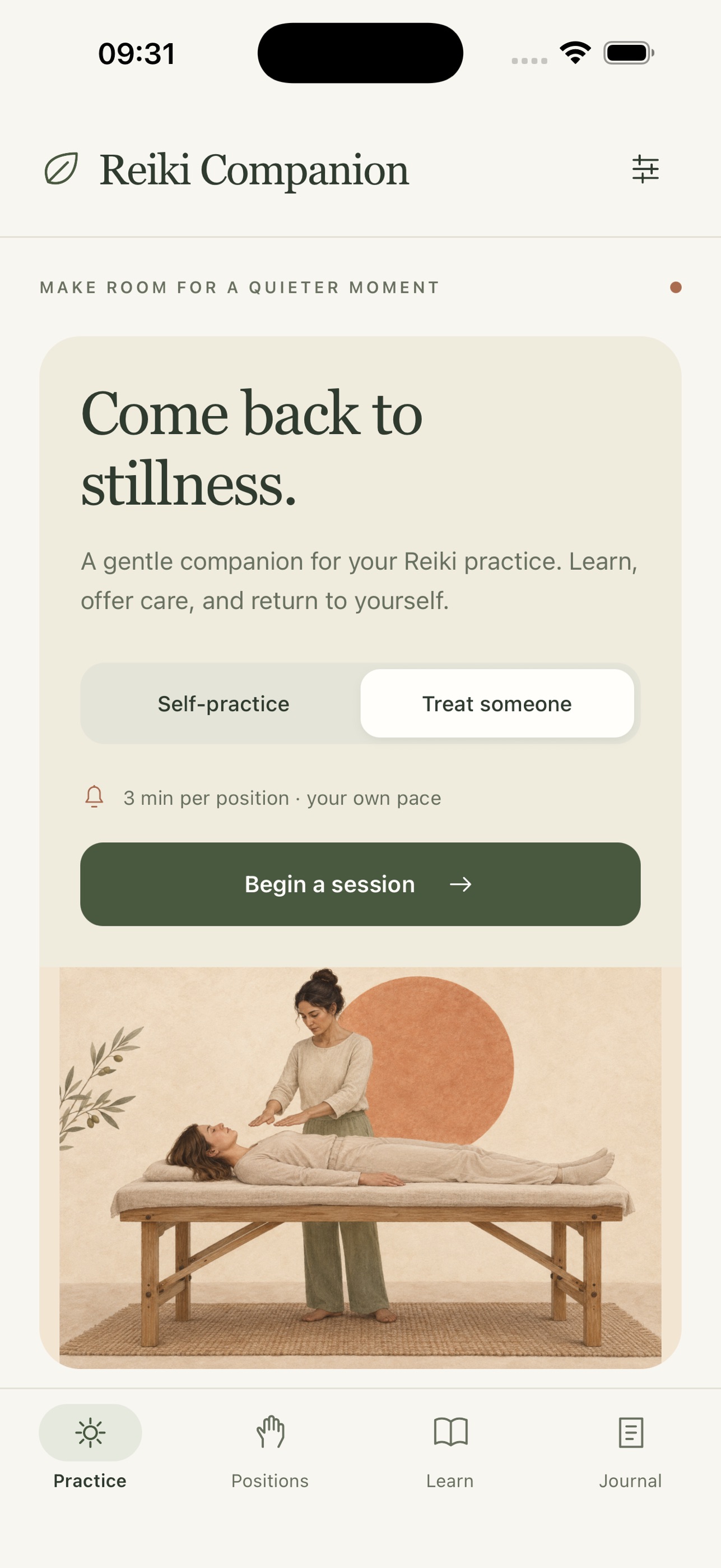 Screenshot 4 of Reiki Companion