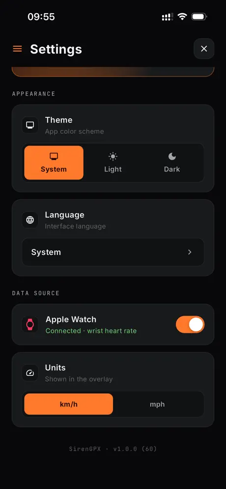 SirenGPX screenshot 5