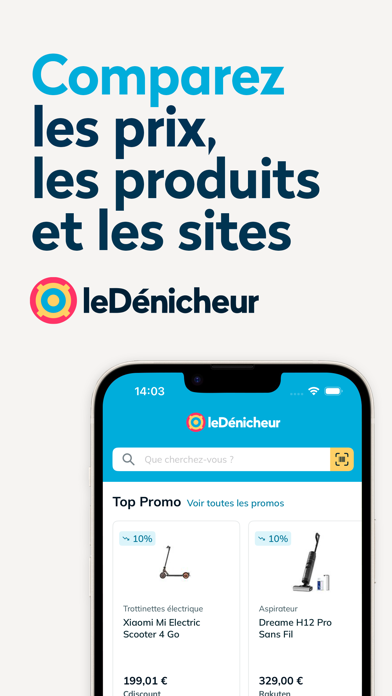 Screenshot #1 pour leDénicheur - Comparez d’abord