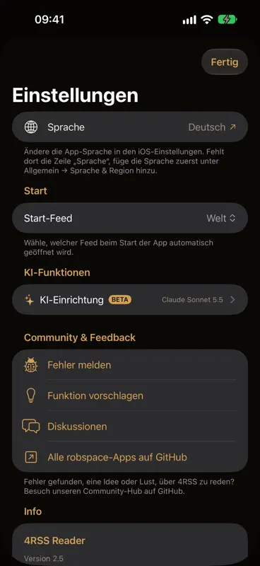 4RSS screenshot 6 of 6