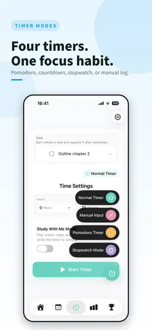 Predy - Study Tracker＆Pomodoro screenshot 3