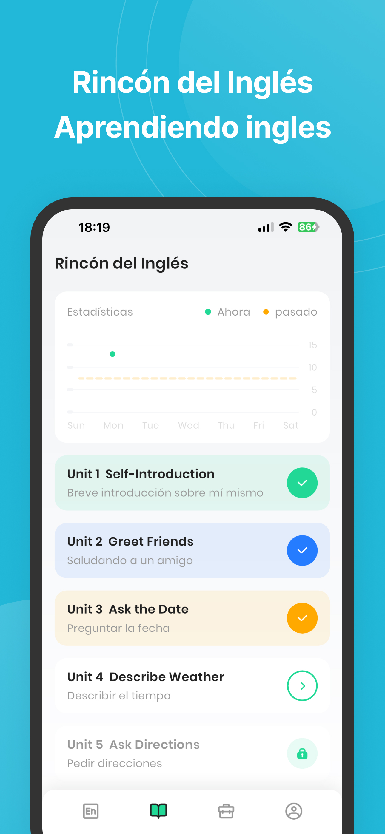 TalkOn IA： Hablar Inglés