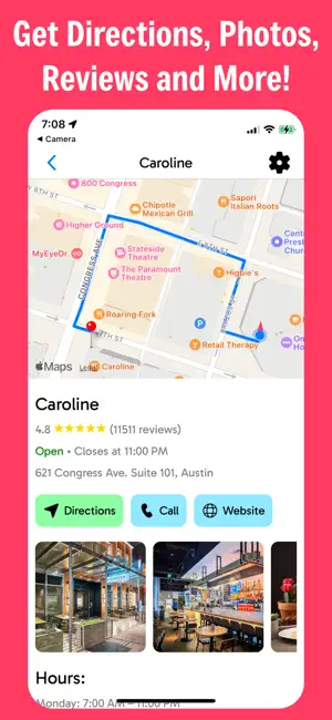 QuickFind: Nearby Places, Maps screenshot 4