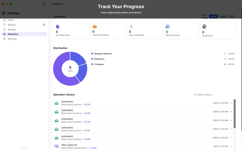 Fileflow screenshot
