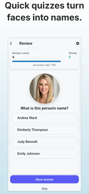 NameMemory screenshot 2