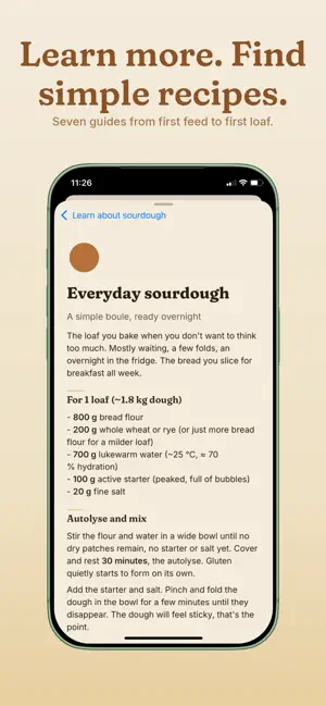 Sourdough: Starter Companion screenshot 4