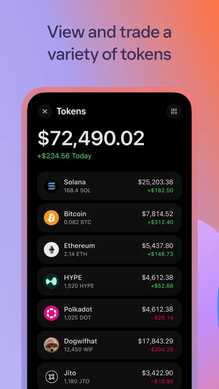 Phantom: Trading Wallet screenshot 2 of 4