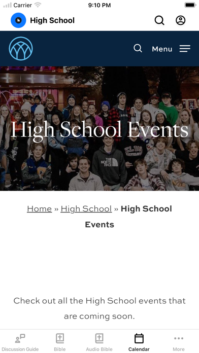 High School - Perimeter iPhone screenshot 2 - Education app