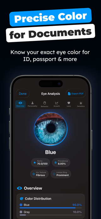 Eye Color Identifier Analyzer Screenshot 2 of 8