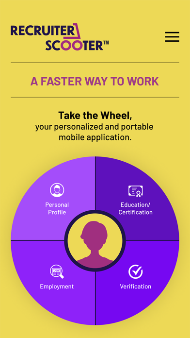 Recruiter Scooter iPhone screenshot 2 - Business app