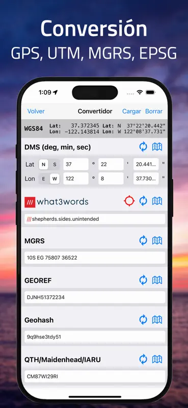 Coordenadas - GPS convertidor screenshot 3 of 9