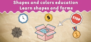 Endless Shapes Games For Kids iPhone screenshot