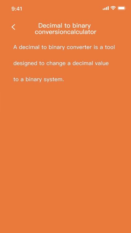 Decimal to Binary Converter