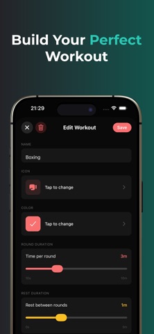 Boxing Timer - Round Trainer Screenshot 3 of 5