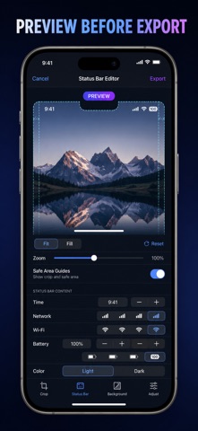 Status Bar Screenshot Editor iPhone screenshot 7