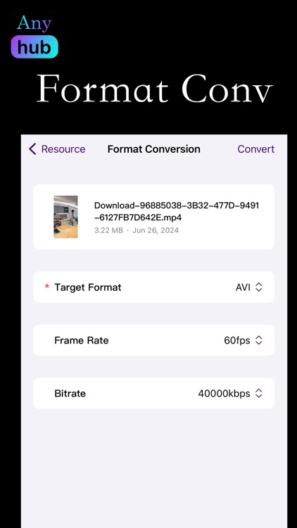 AnyHub: Conversion,HDVid Saver screenshot-3