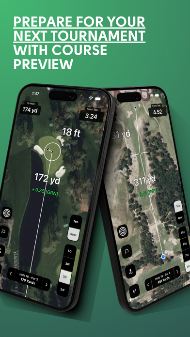 Shot Pattern - Golf GPS Screenshot
