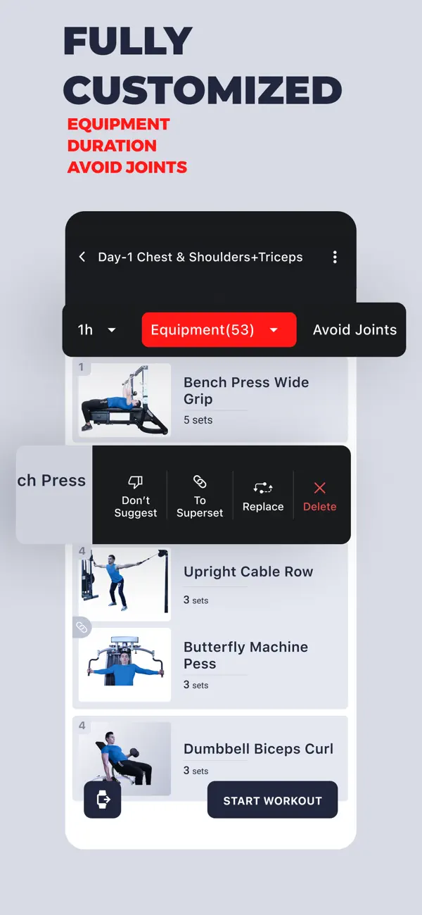 #6. GYDMONE - Gym Workout Planner (iOS) By: Gor Aghavelyan