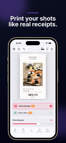 Exiframer : Photo Frame & EXIF Screenshot 3 of 6