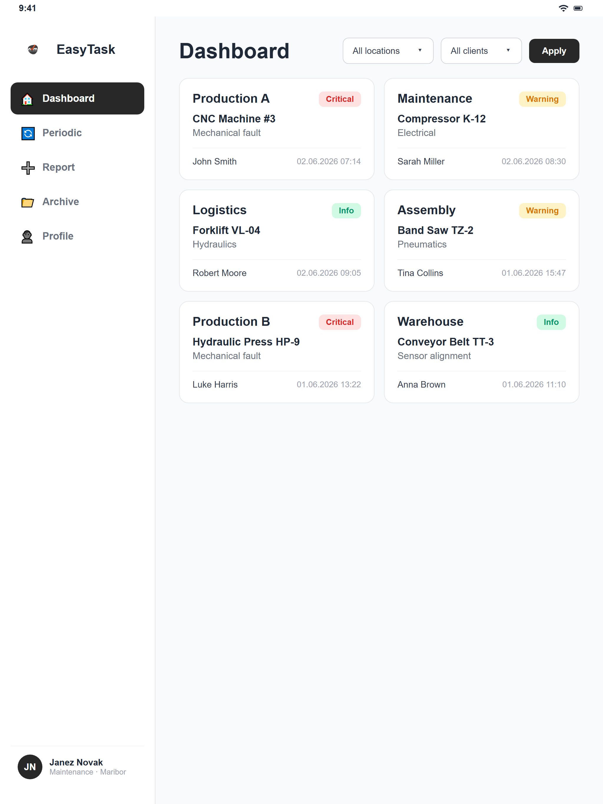 NVM Graphic Solutions EasyTask screenshot 7