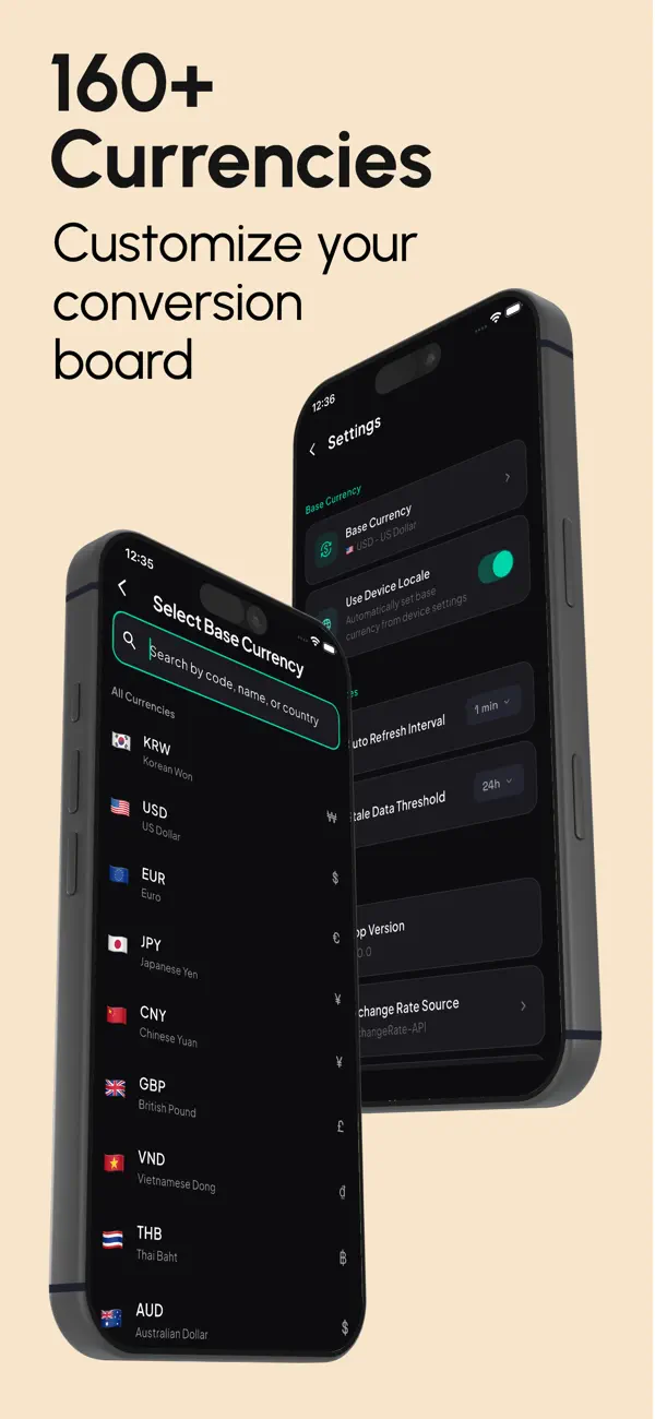 Screenshot #3 pour Multirate: Currency Converter