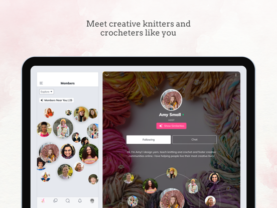 Knit Collage iPad screenshot 2 - Education app