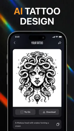 GenInk: Tattoo AI Maker screenshot 1