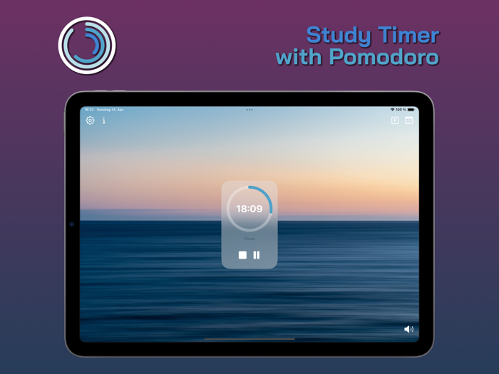 Pure Pomodoro Focus Timer