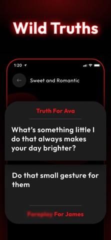 Couples Games, Questions: SPRK iPhone screenshot