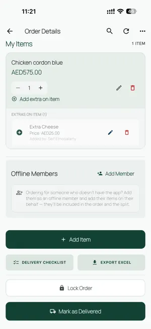 Daily Order — Pay Your Bite screenshot 2