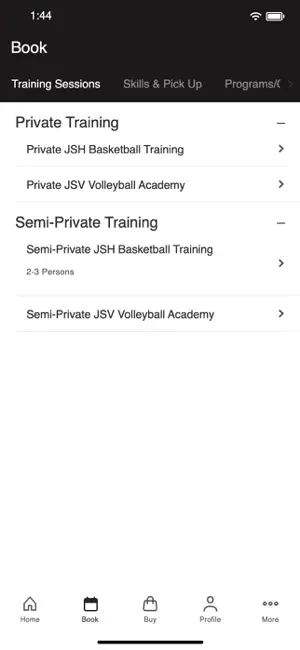 J Smith Sports screenshot 2