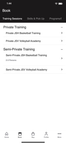 J Smith Sports screenshot