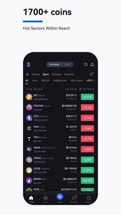 Gate.io - Buy Bitcoin & Crypto Screenshot