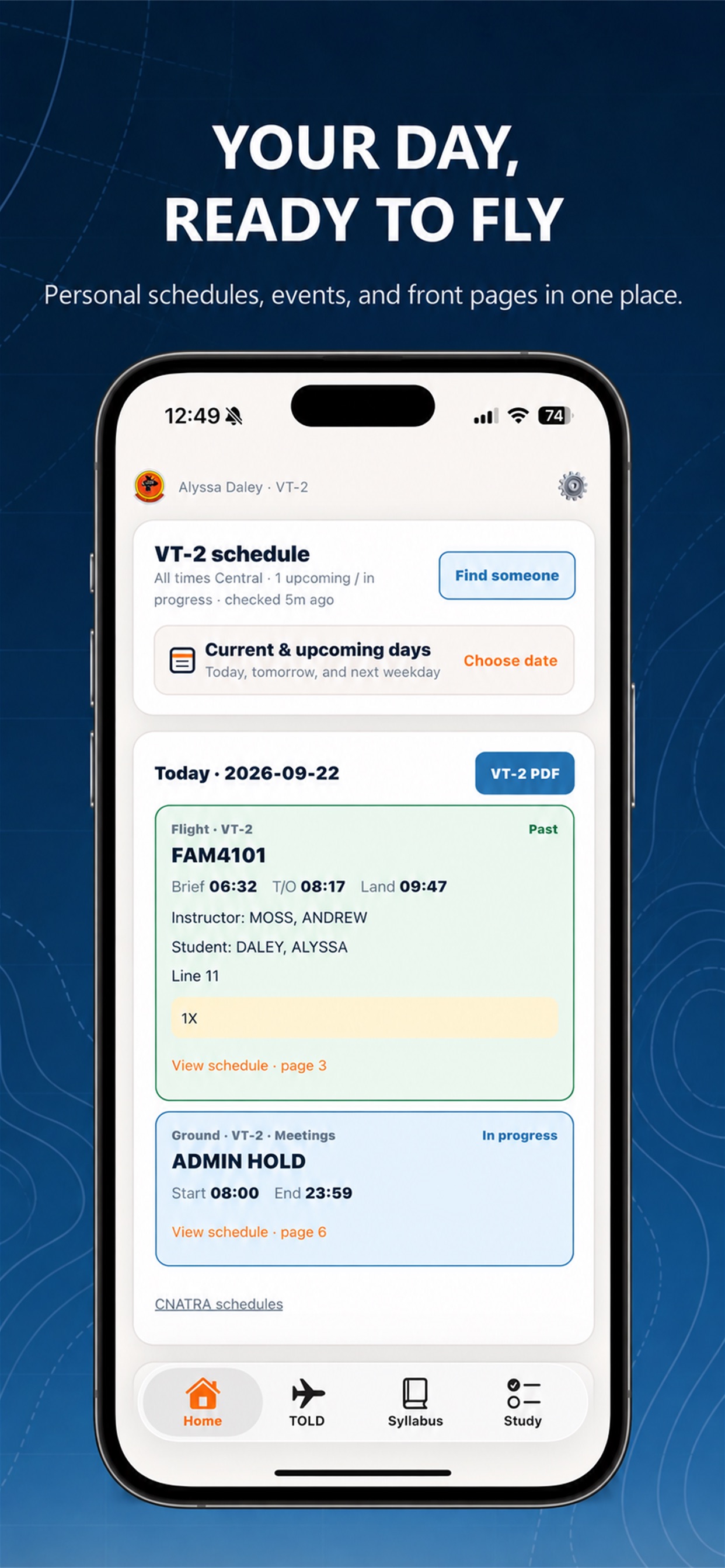Screenshot 3 of T6 Briefer