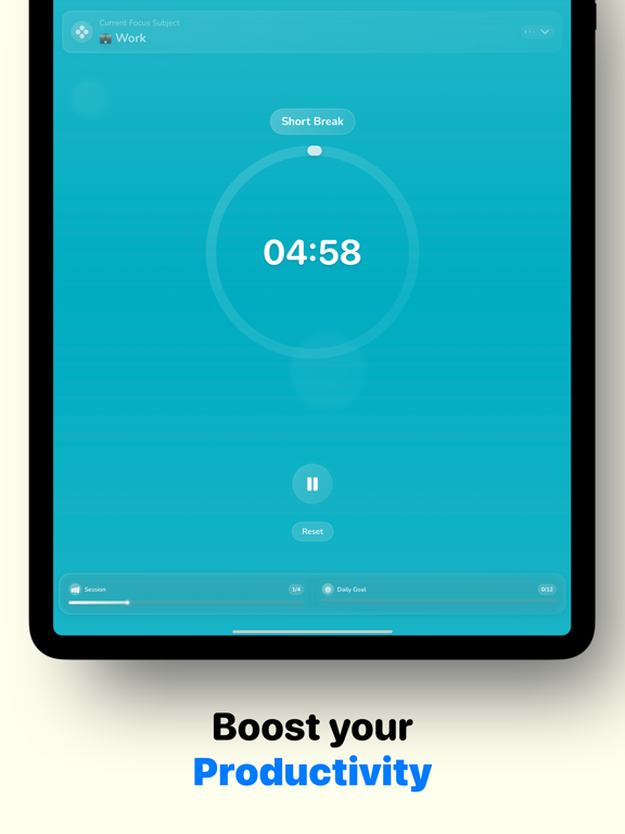 Screenshot #5 pour Pomodoro timer to stay focused