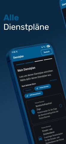 Dienstplan - Polizei screenshot