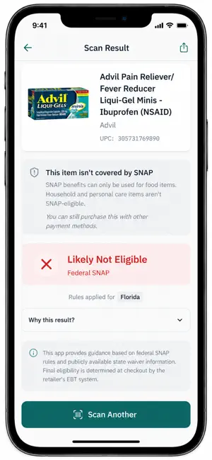 EBT Benefit Scan screenshot 4