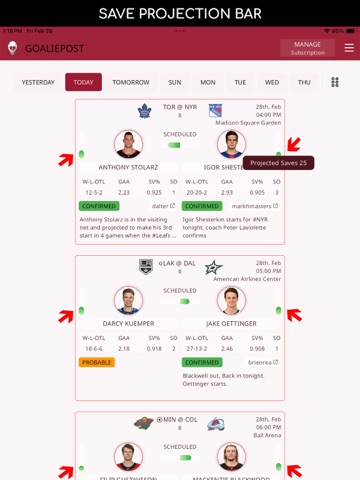 Dobber's Goalie Post ipad screenshot 3