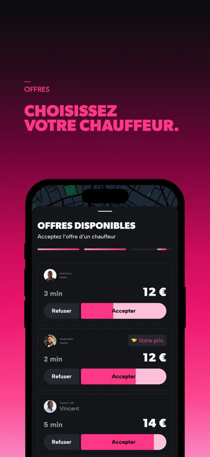 Screenshot 4 von 6 zu Heetch - Ride-Hailing App 24/7