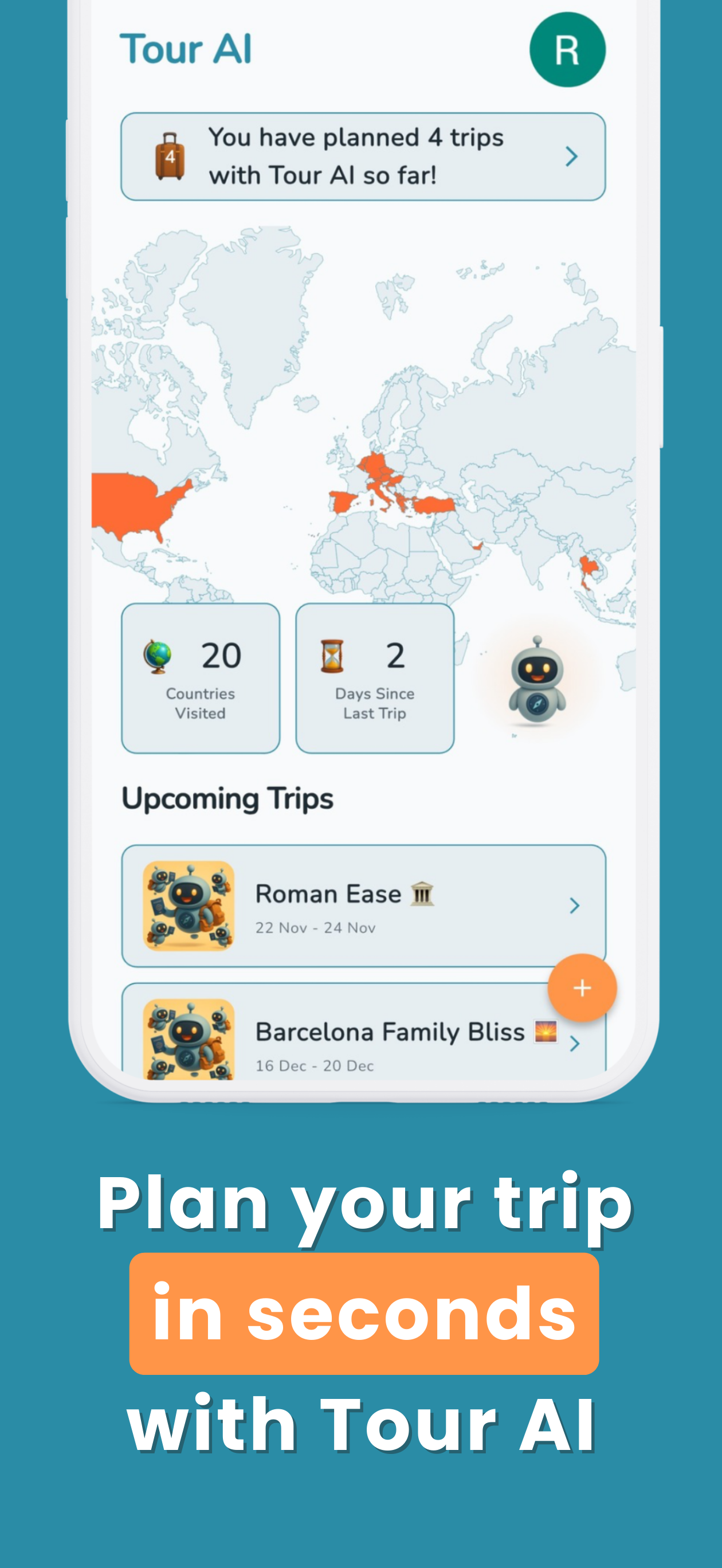 Tour AI - Itinerary Planner