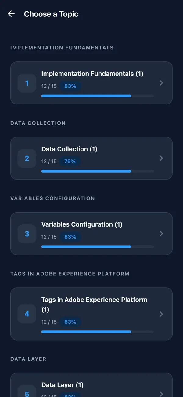 Screenshot #2 pour Adobe Analytics Dev Prep