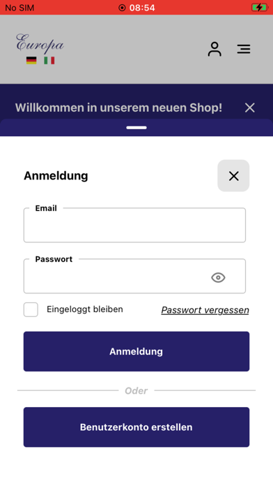 Pizzeria Europa Bad Kissingen Screenshot