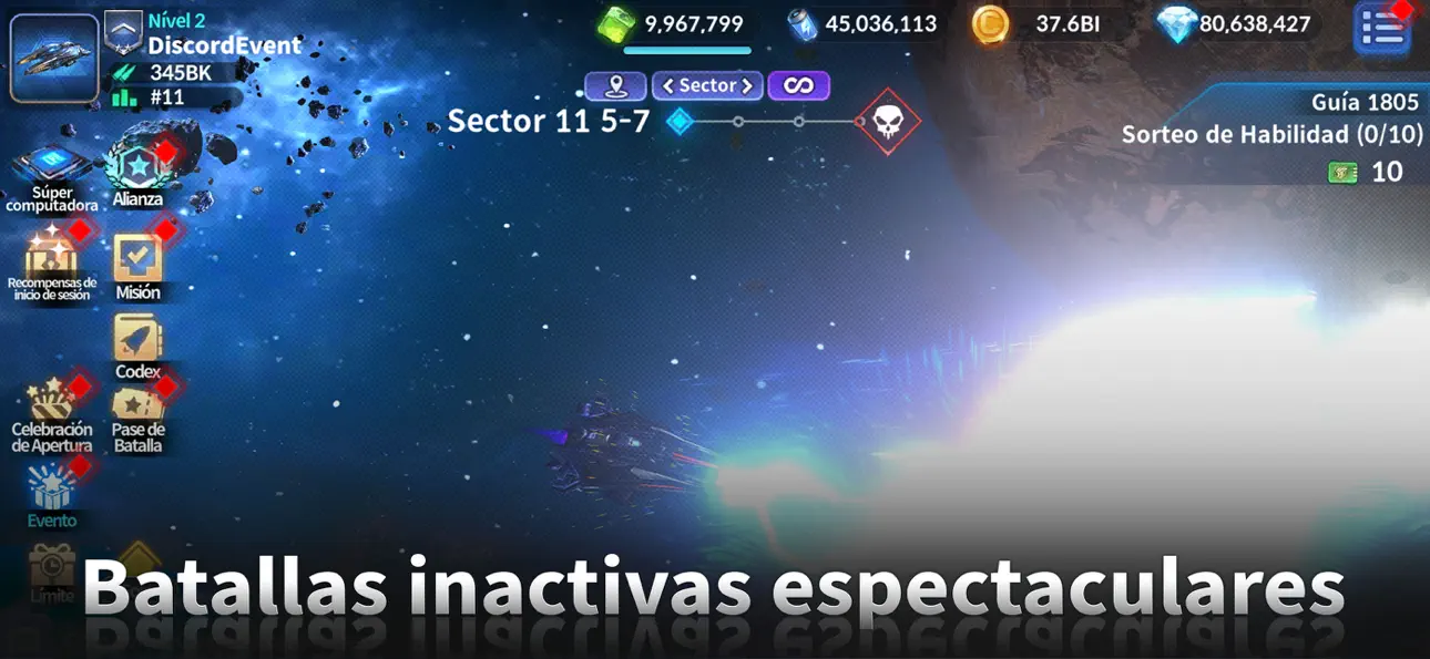 Darkstar: Idle RPG Hack screenshot 2 - iOS game interface