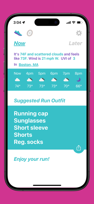 Outfit: Outdoor Fitness Screenshot