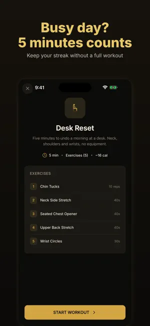 FitStreak: Workout Streak screenshot 4