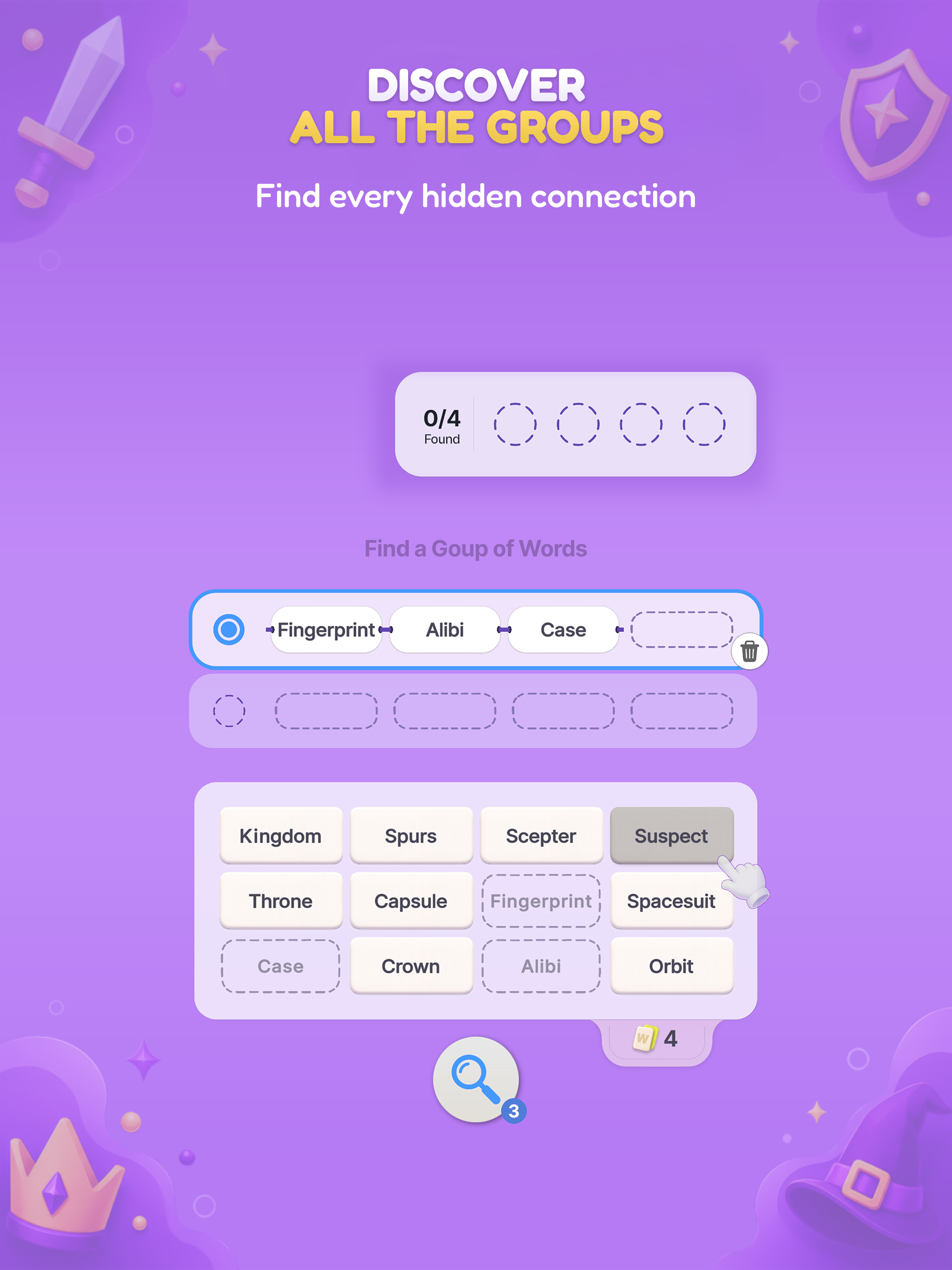 Word Chain. Associations Game screenshot 5
