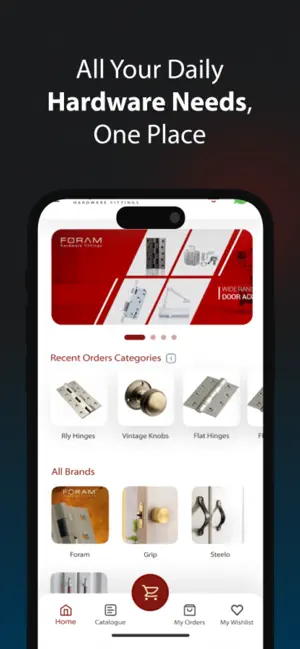 Foram Order App screenshot 1