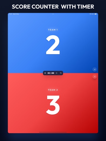 Scoard: Scoreboard & Points iPad screenshot 1